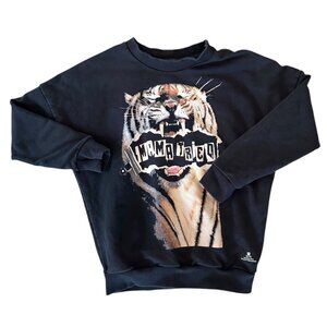 Rock Your Kid Tiger Face Mama Tried Crewneck Sweatshirt 7